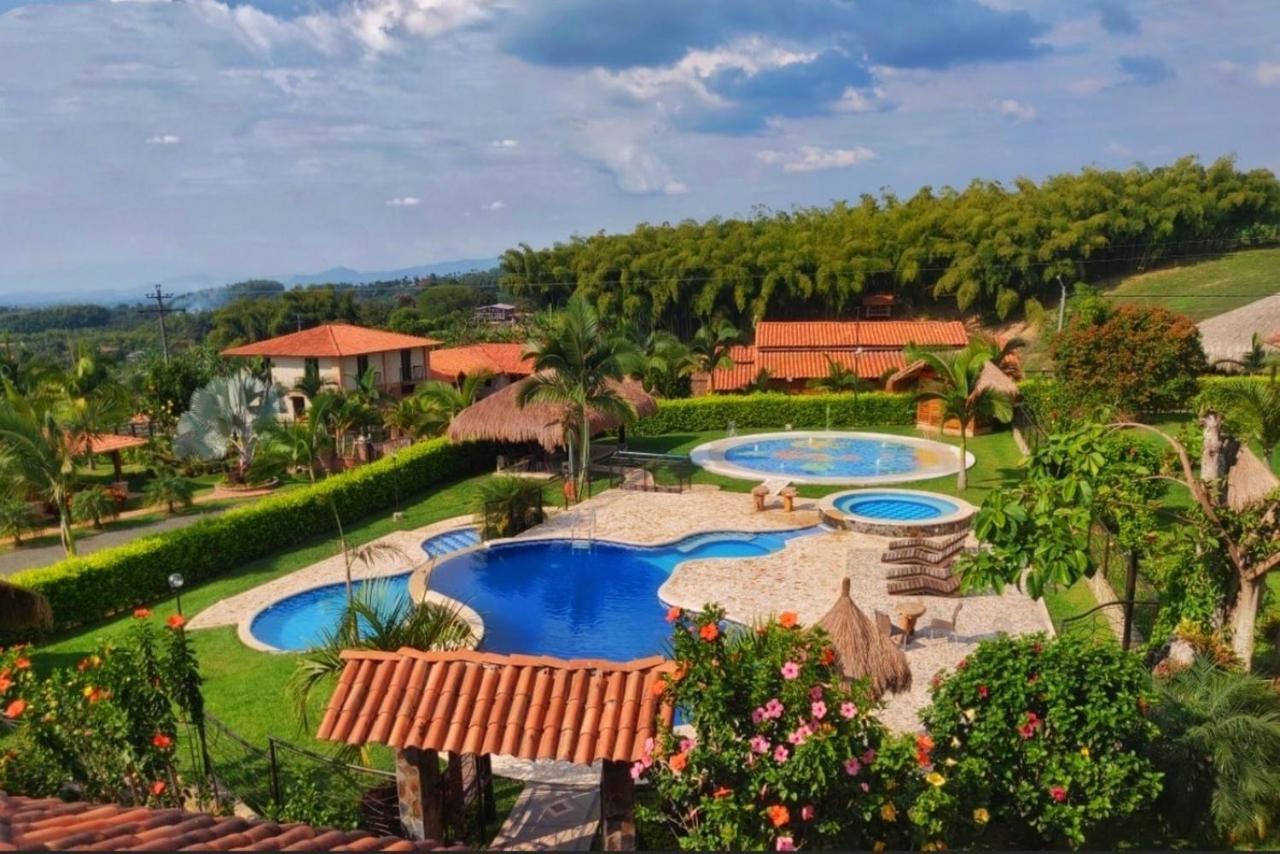 La Victoria Hotel Campestre Quimbaya Exterior foto
